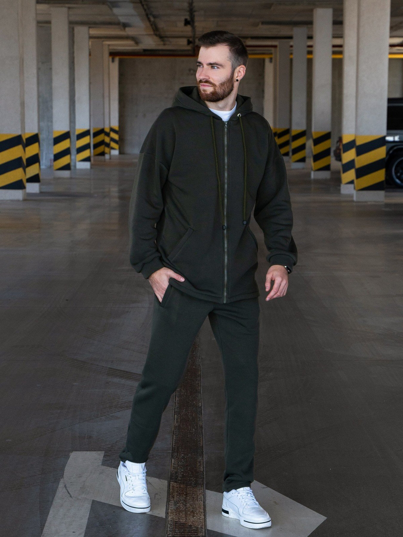 Костюми ISSA Plus модель GN-468_khaki Фото