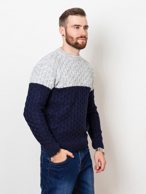 Светри та кардигани ISSA Plus модель GN4-74_greyblue Фото