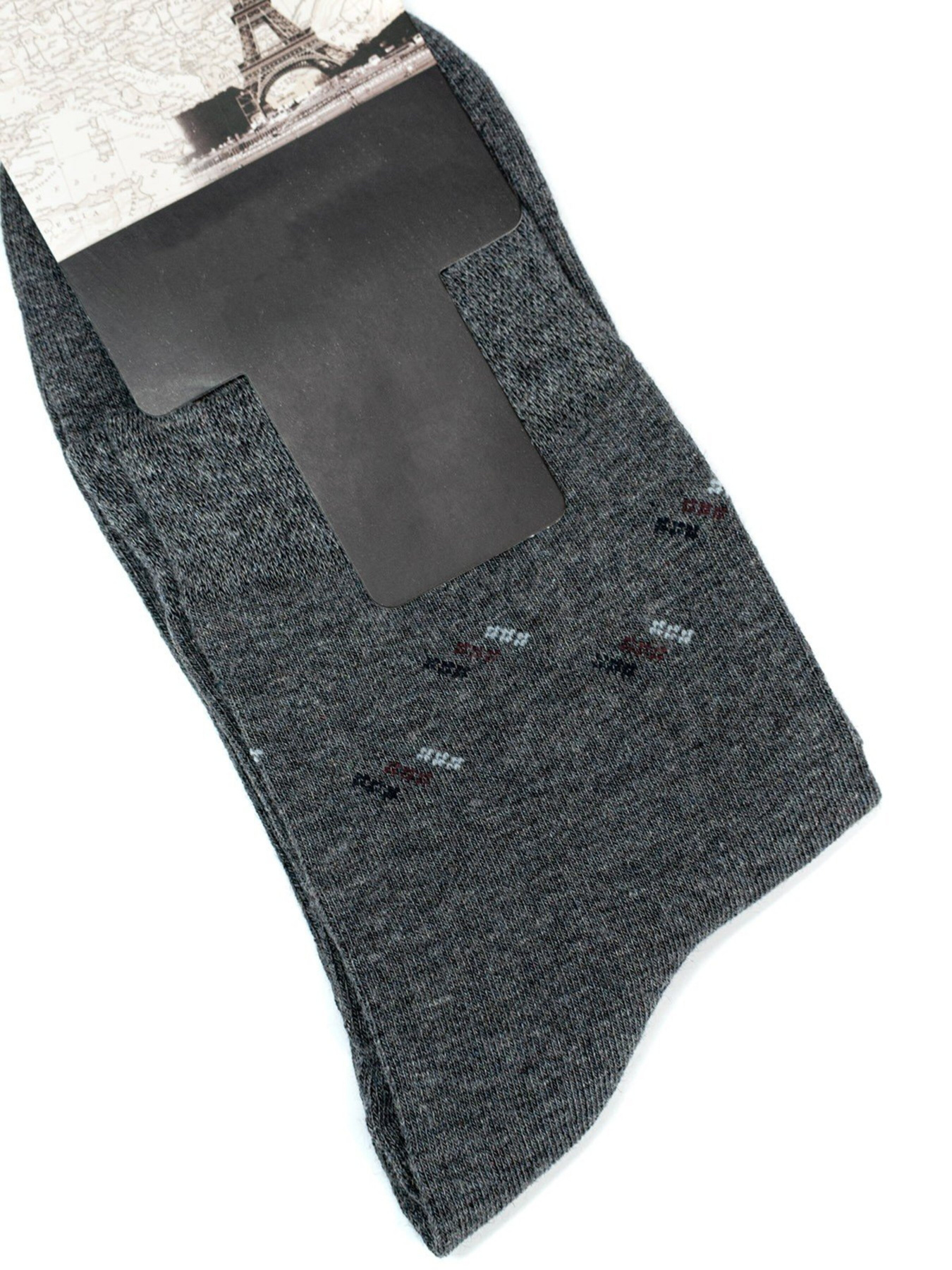 Носки и гольфы ISSA Plus модель GNS-141_darkgray Фото