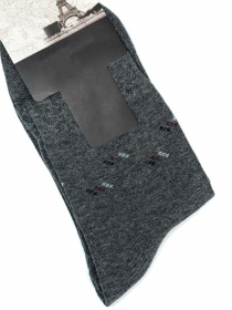 Носки и гольфы ISSA Plus модель GNS-141_darkgray Фото