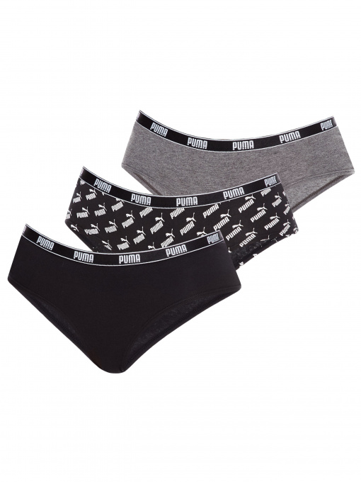 Нижнее белье PUMA Womens Hipster Aop 3p модель 935377 Фото