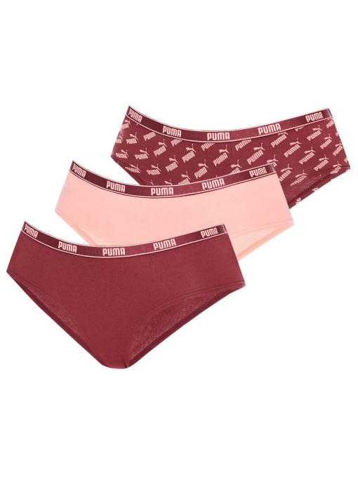 Нижнее белье PUMA Womens Hipster Aop 3p модель 935377 Фото