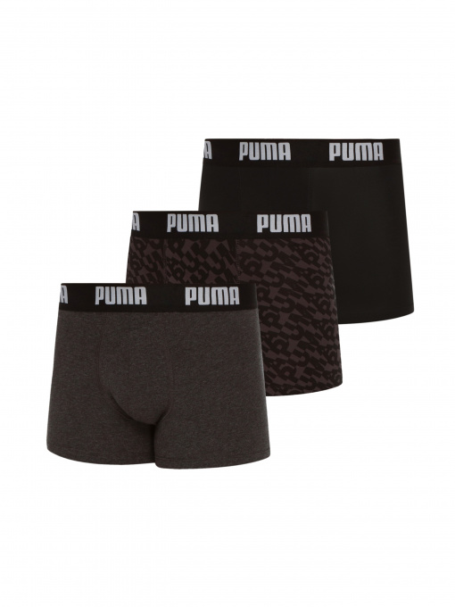 Нижнее белье PUMA Men Boxer Logo Aop 3p модель 935332 Фото
