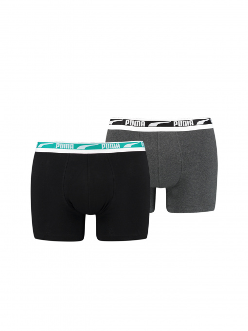 Нижнее белье PUMA Men Multi Logo Boxer 2p модель 935786 Фото