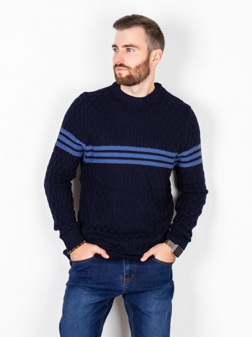 Свитры и кардиганы ISSA Plus модель GN4-52_darkblue. Фото
