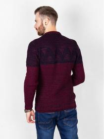 Светри та кардигани ISSA Plus модель GN4-54_burgundy. Фото