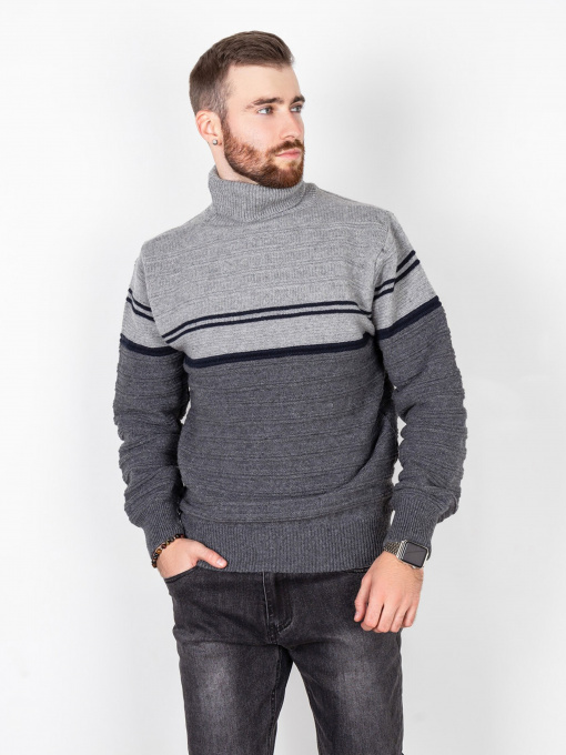 Свитры и кардиганы ISSA Plus модель GN4-53_grey. Фото