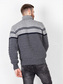 Свитры и кардиганы ISSA Plus модель GN4-53_grey. Фото