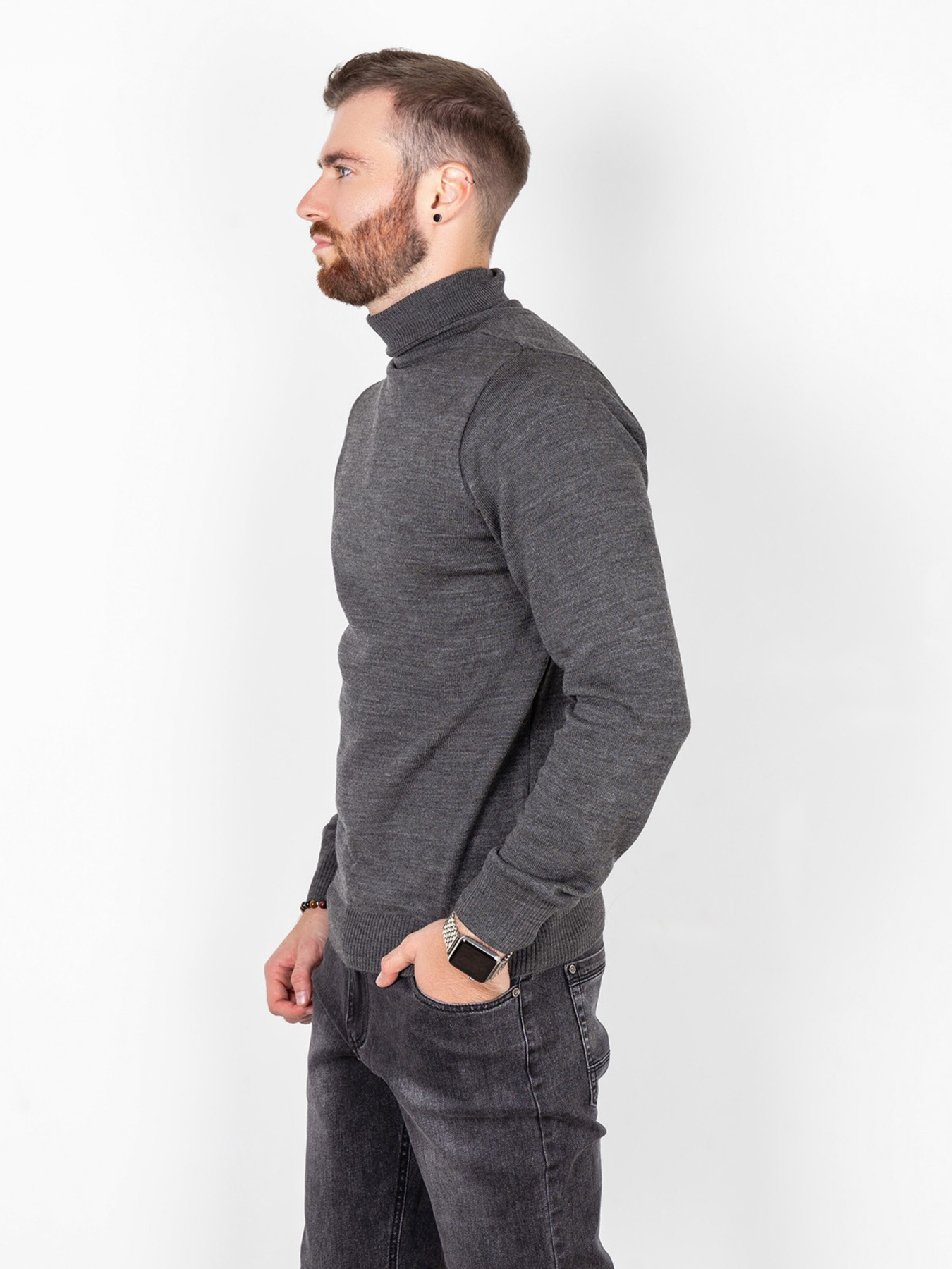Светри та кардигани ISSA Plus модель GN4-57_grey. Фото