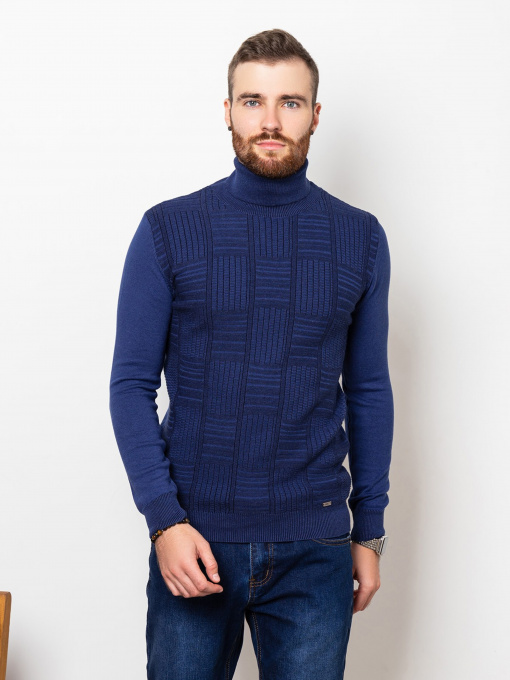 Свитры и кардиганы ISSA Plus модель GN4-59_blue. Фото