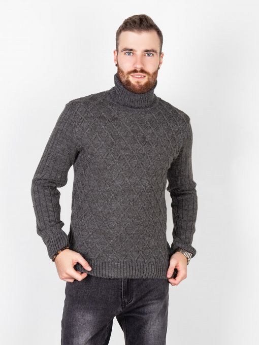 Свитры и кардиганы ISSA Plus модель GN4-66_grey. Фото