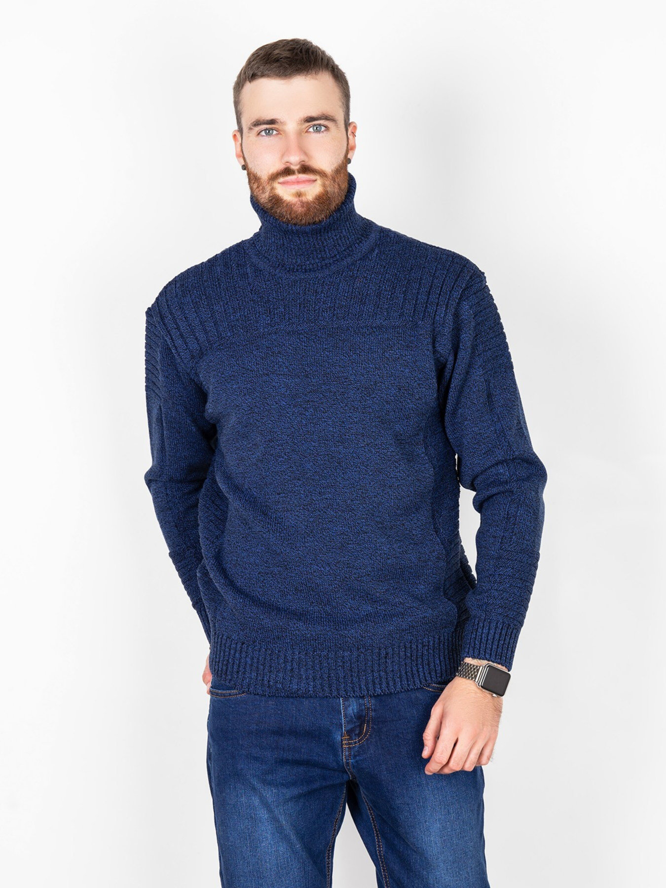 Светри та кардигани ISSA Plus модель GN4-67_darkblue. Фото