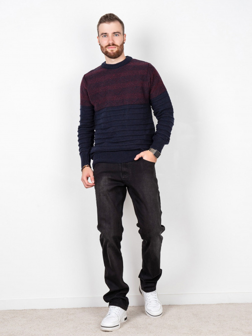 Свитры и кардиганы ISSA Plus модель GN4-83_darkblue. Фото