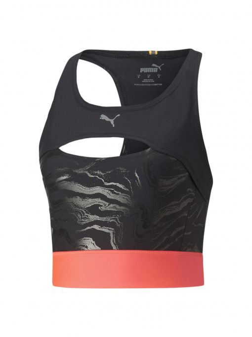 Футболки и поло PUMA Run Ultraform Aop Crop Tank модель 522150 Фото