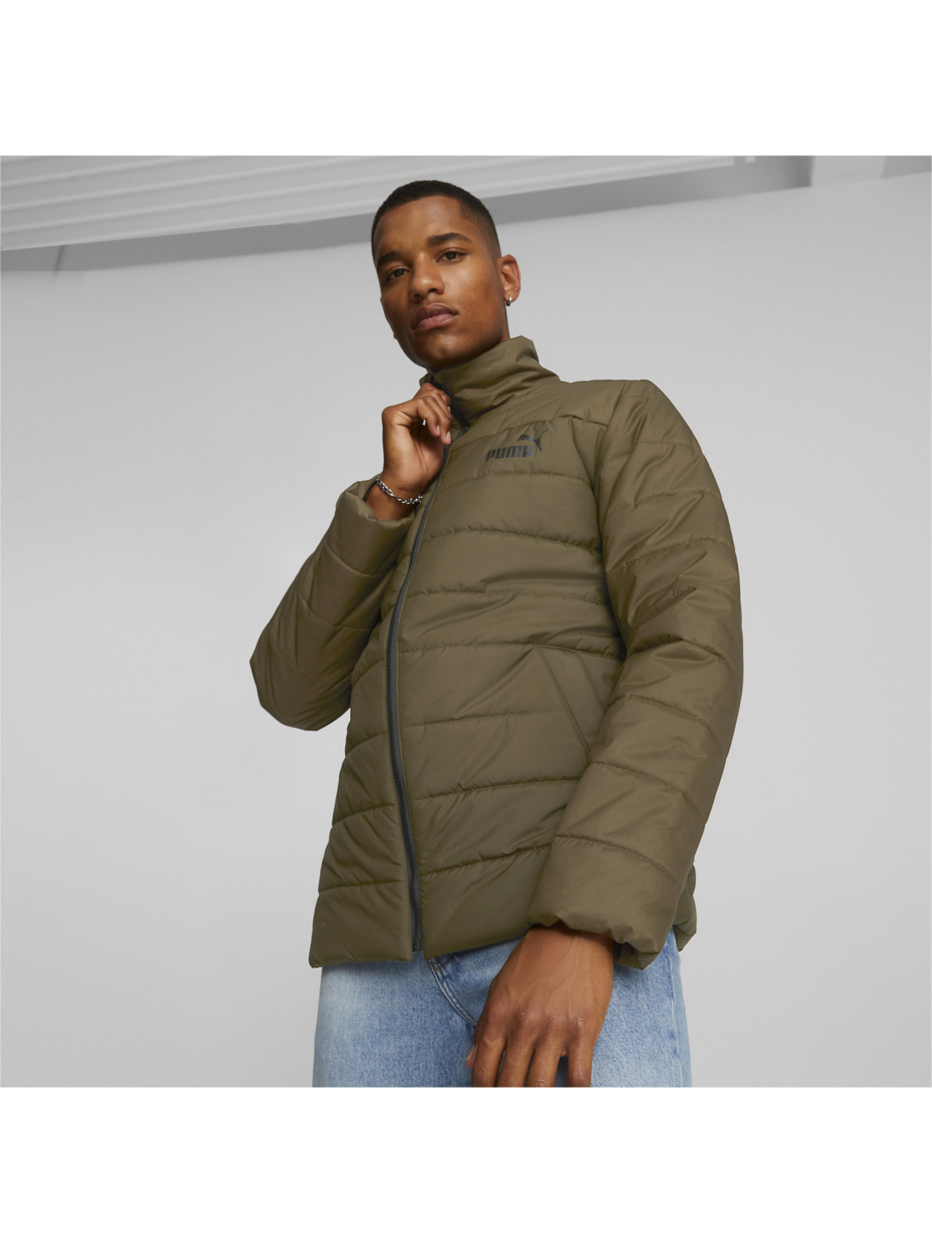 Куртки и дубленки PUMA Ess+ Padded Jacket модель 849349 Фото