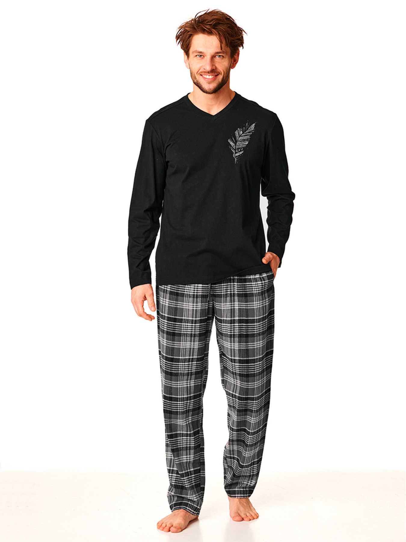 Одяг для дому та сну Key модель MNS433B22 Фото