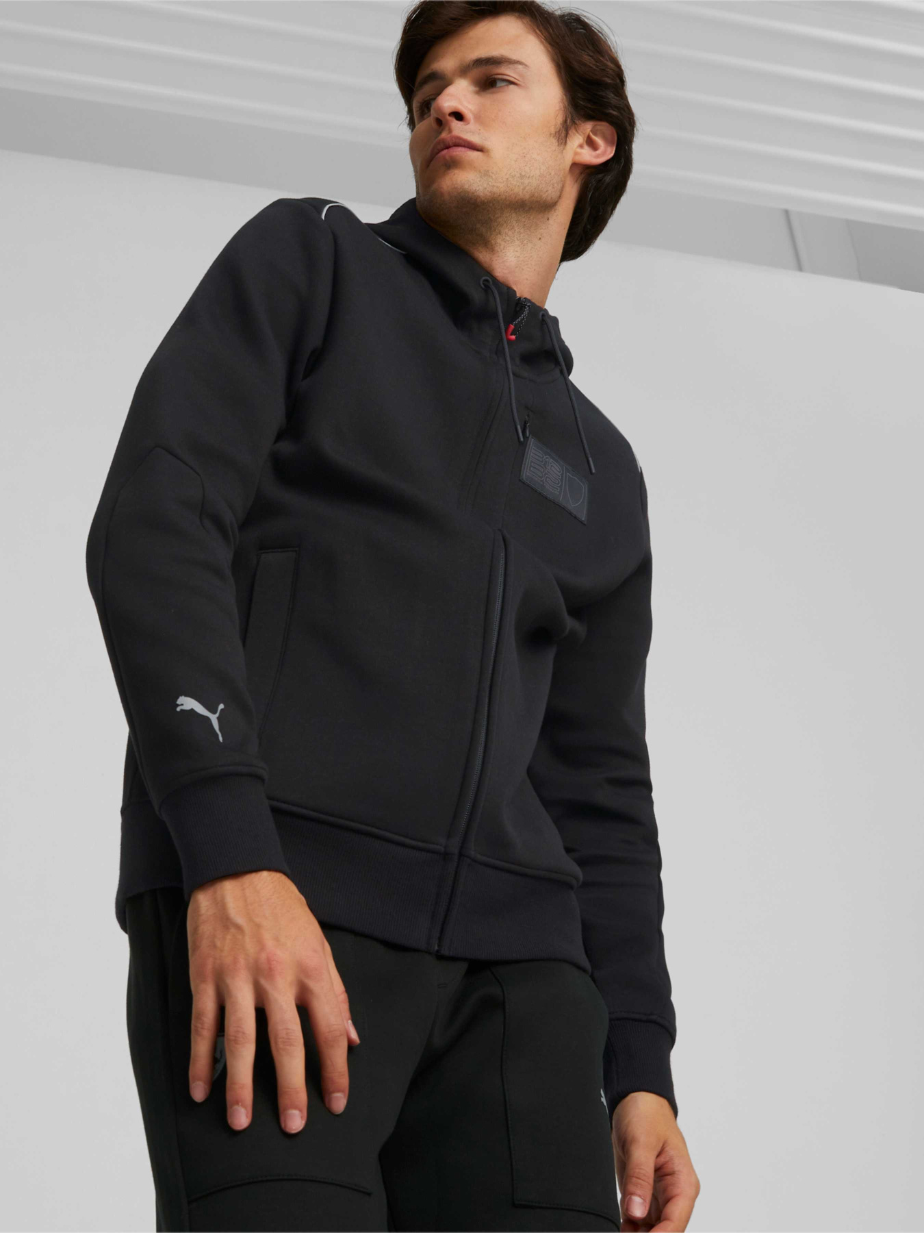 Худи и свитшоты PUMA Ferrari Style Hdd Sweat Jkt модель 535773 Фото