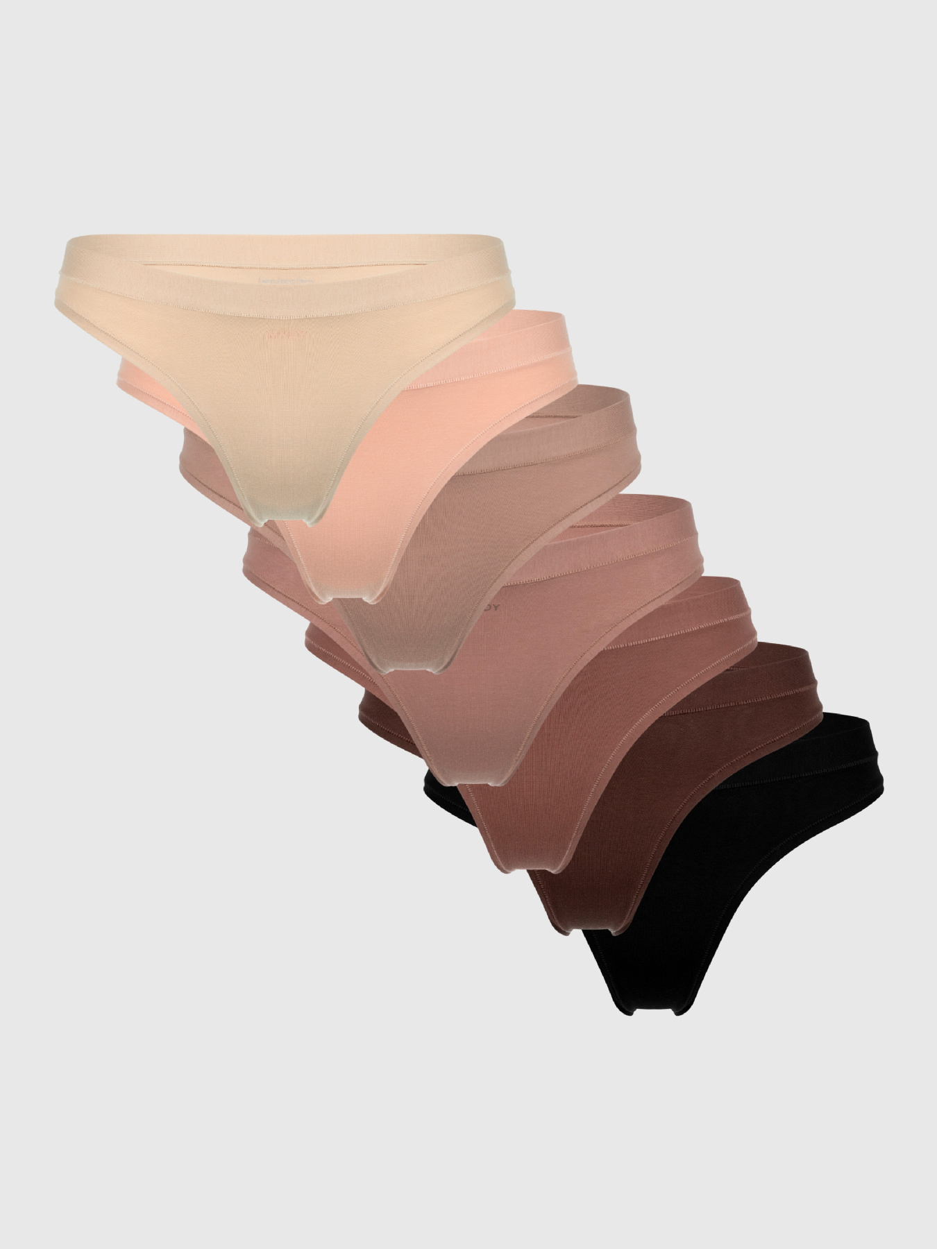 Нижнее белье Brabrabra модель SLZ24602002_sand-cream-nude-darknude-beige-brown-black Фото