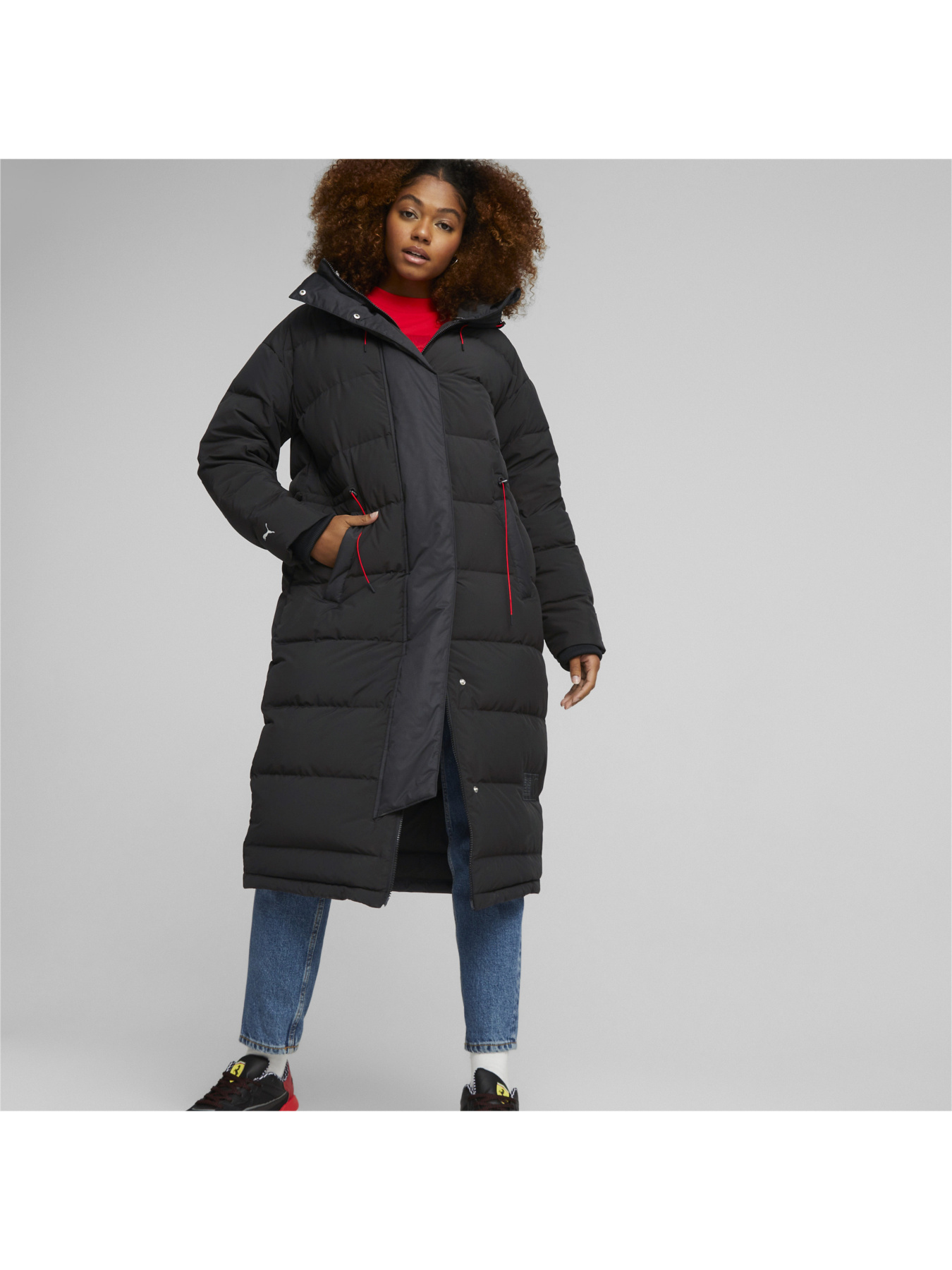 Куртки и дубленки PUMA Ferrari Style Parka Jkt Wmn модель 535779 Фото
