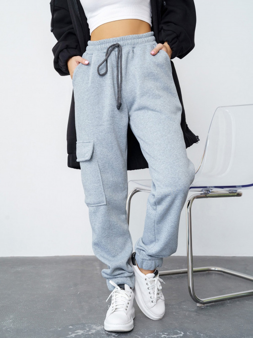 Брюки ISSA Plus модель 13565_lightgray Фото