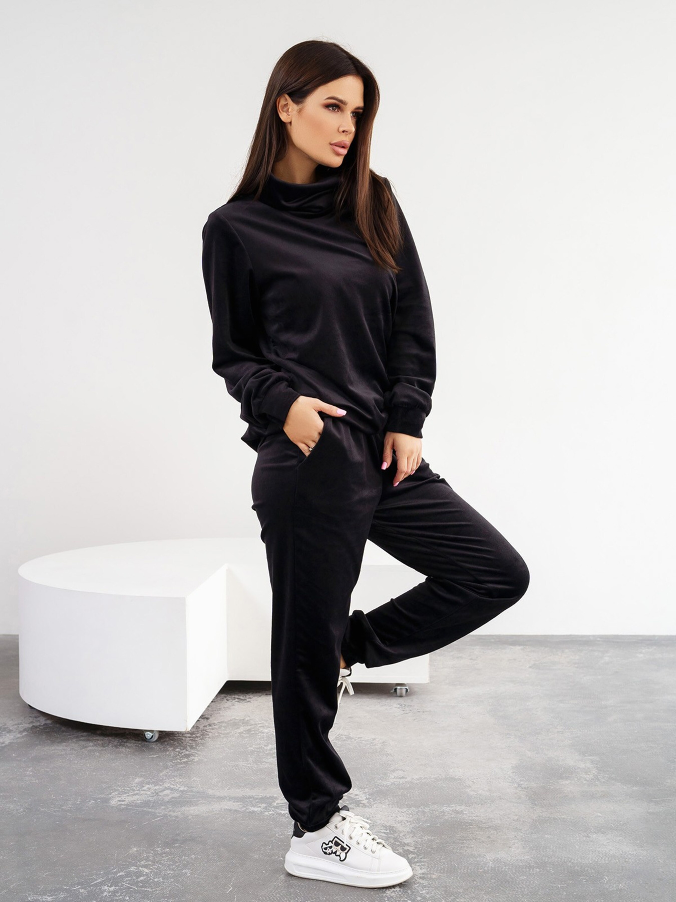 Костюмы ISSA Plus модель 13558_black Фото
