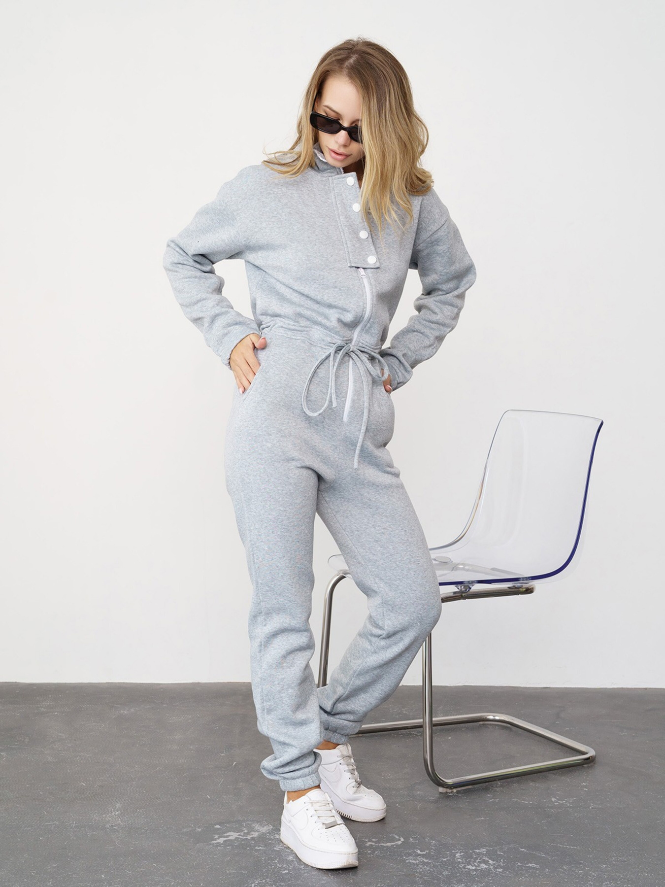Комбинезоны ISSA Plus модель 13562_lightgray Фото