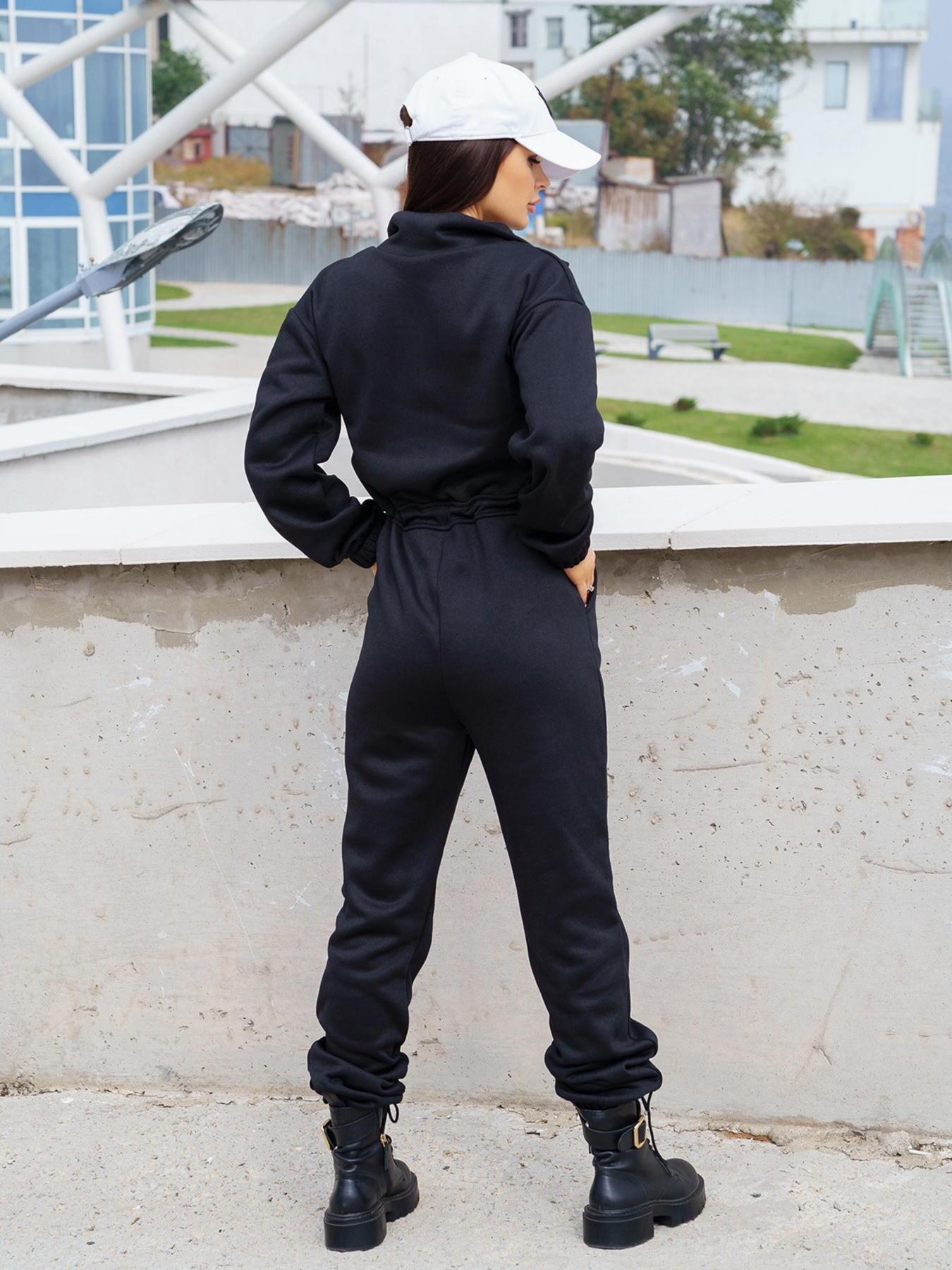 Комбінезони ISSA Plus модель 13562_black Фото