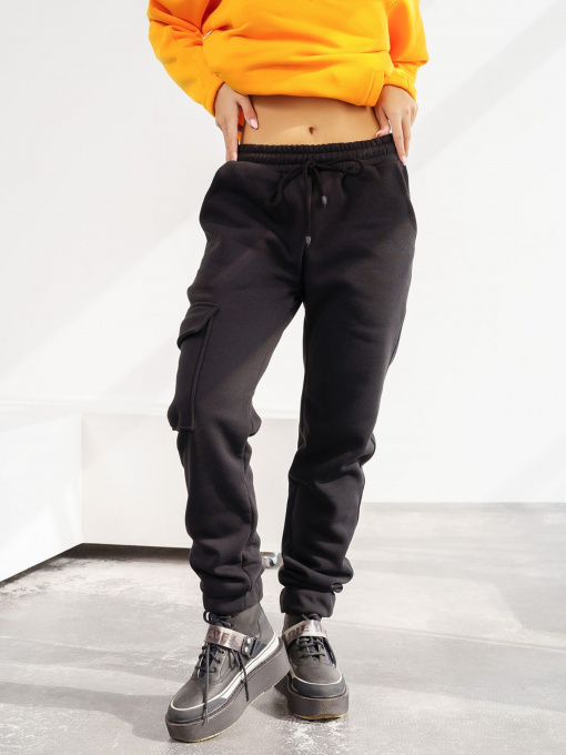 Штани ISSA Plus модель 13565_black Фото