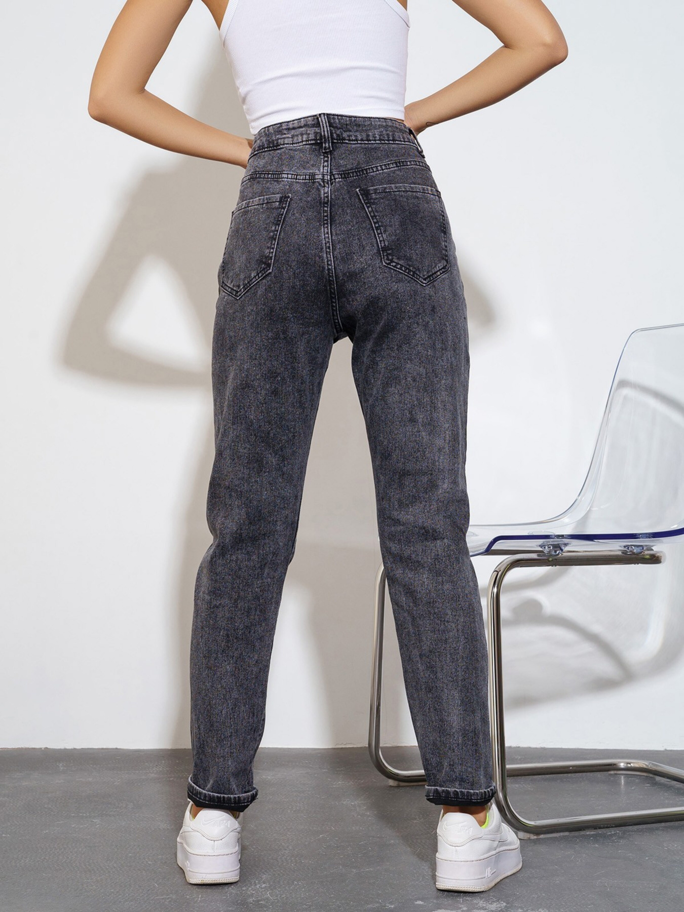 Джинсы ISSA Plus модель WN20-313_grey Фото