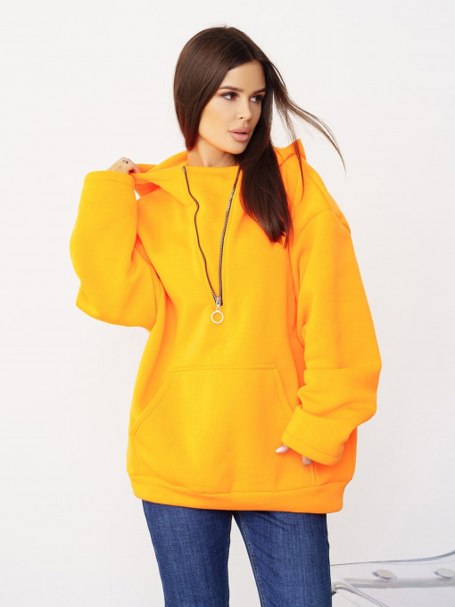 Худи и свитшоты ISSA Plus модель 13566_orange Фото