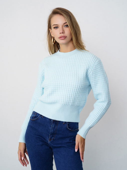 Свитры и кардиганы ISSA Plus модель WN20-323_blue Фото