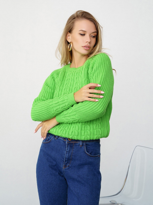 Светри та кардигани ISSA Plus модель WN20-334_lightgreen Фото