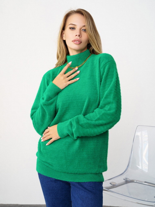 Свитры и кардиганы ISSA Plus модель WN20-347_green Фото