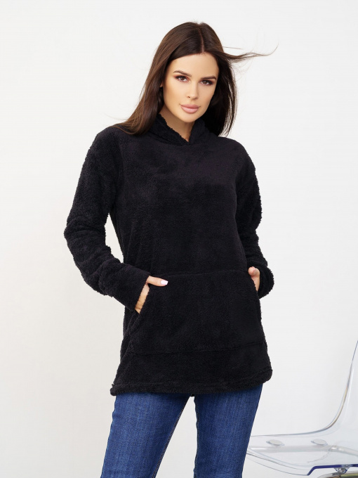Худи и свитшоты ISSA Plus модель WN20-350_black Фото
