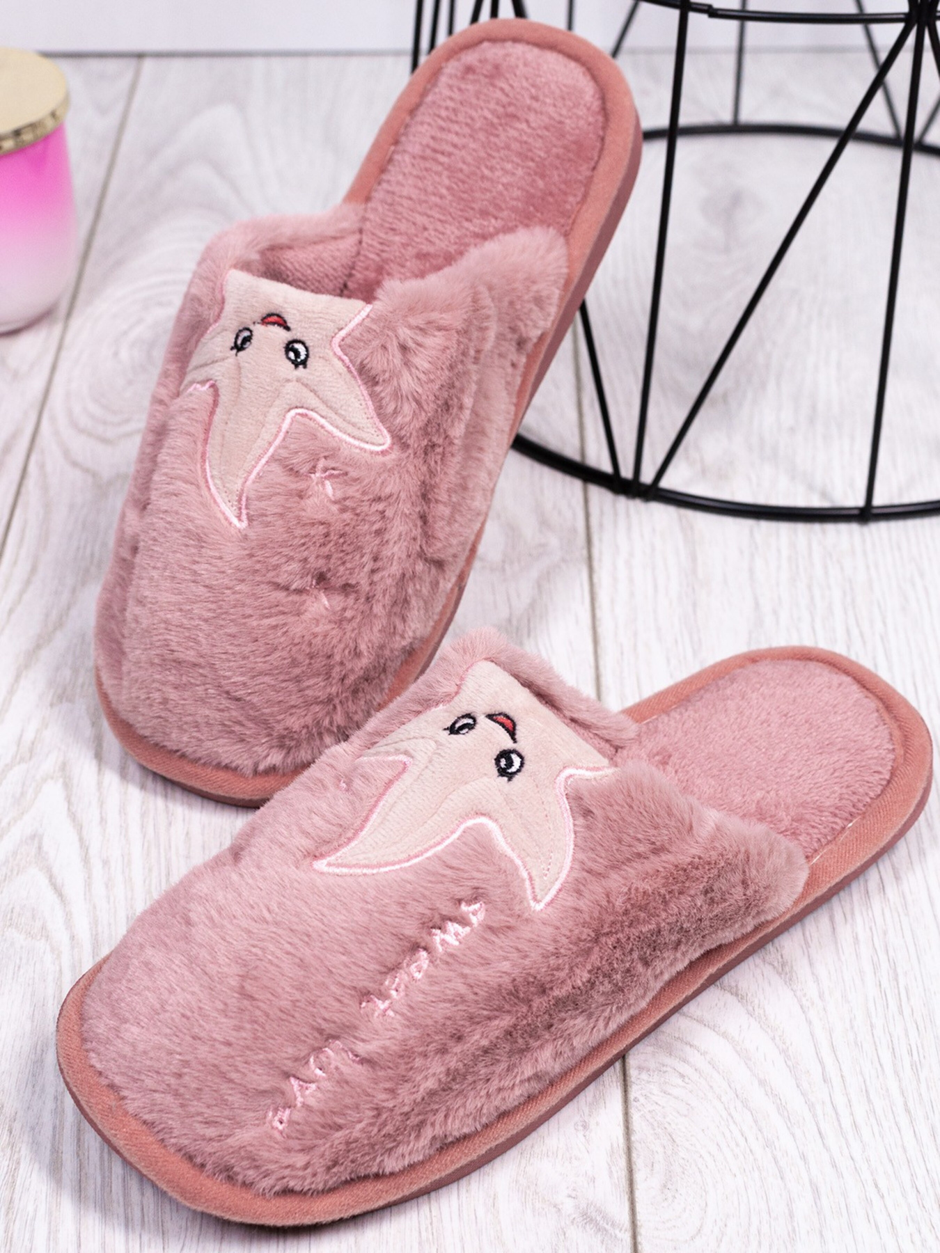 Тапки ISSA Plus модель OB3-10_pink Фото