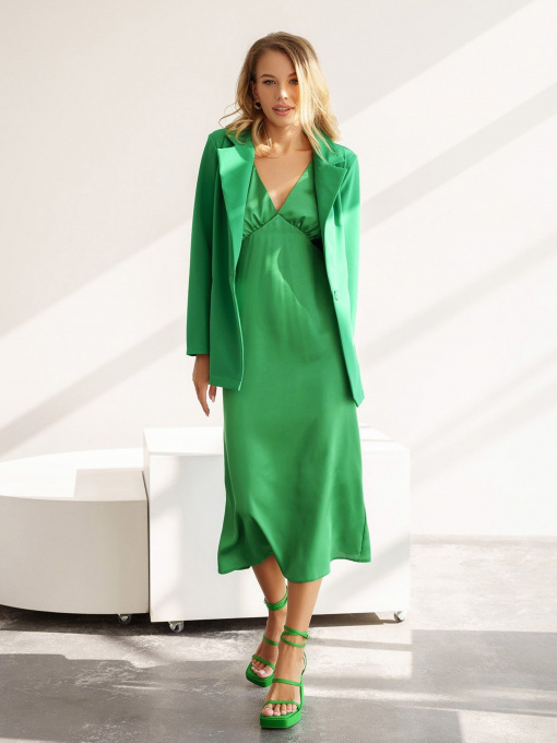 Костюмы ISSA Plus модель 13582_green Фото