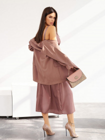 Костюмы ISSA Plus модель 13582_brown Фото