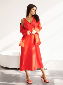Костюмы ISSA Plus модель 13582_red Фото