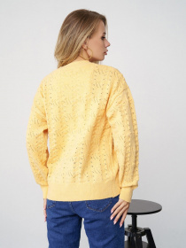 Свитры и кардиганы ISSA Plus модель WN20-321_yellow Фото