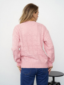 Свитры и кардиганы ISSA Plus модель WN20-321_pink Фото