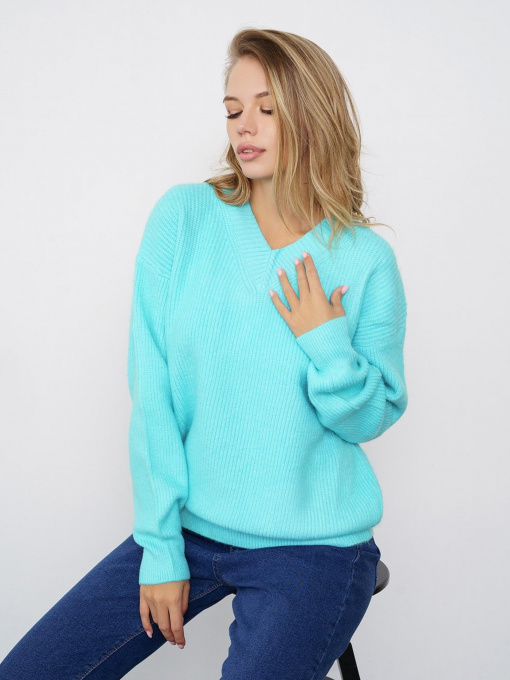Светри та кардигани ISSA Plus модель WN20-324_blue Фото