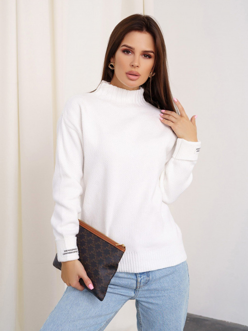 Свитры и кардиганы ISSA Plus модель WN20-330_white Фото