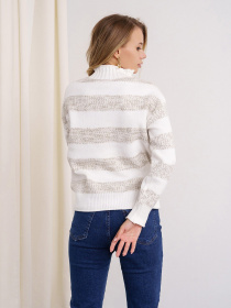 Светри та кардигани ISSA Plus модель WN20-331_whitegrey Фото