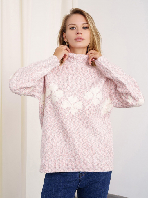 Свитры и кардиганы ISSA Plus модель WN20-333_pink Фото
