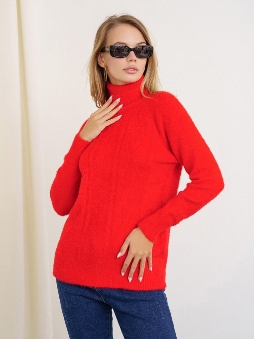 Свитры и кардиганы ISSA Plus модель WN20-344_red Фото