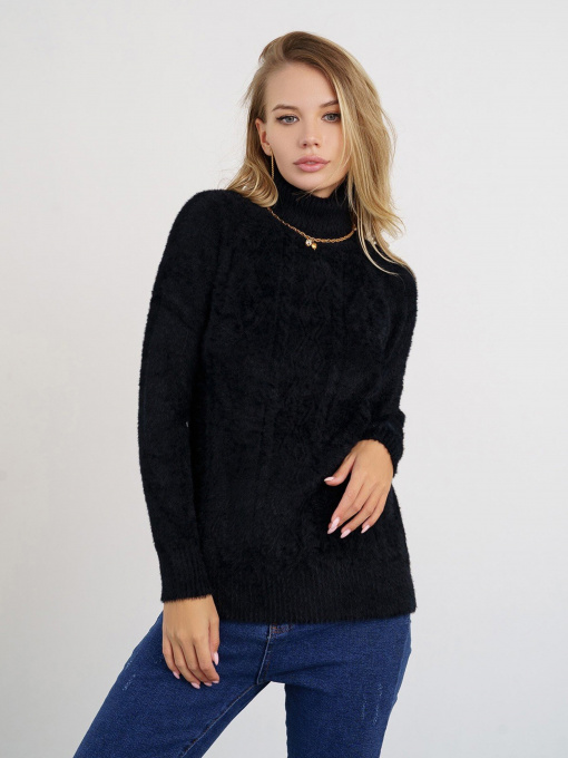 Свитры и кардиганы ISSA Plus модель WN20-344_black Фото