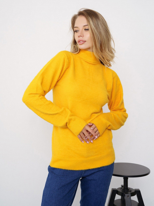Свитры и кардиганы ISSA Plus модель WN20-347_mustard Фото