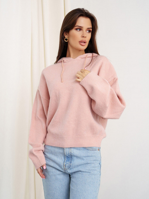 Свитры и кардиганы ISSA Plus модель WN20-349_pink Фото