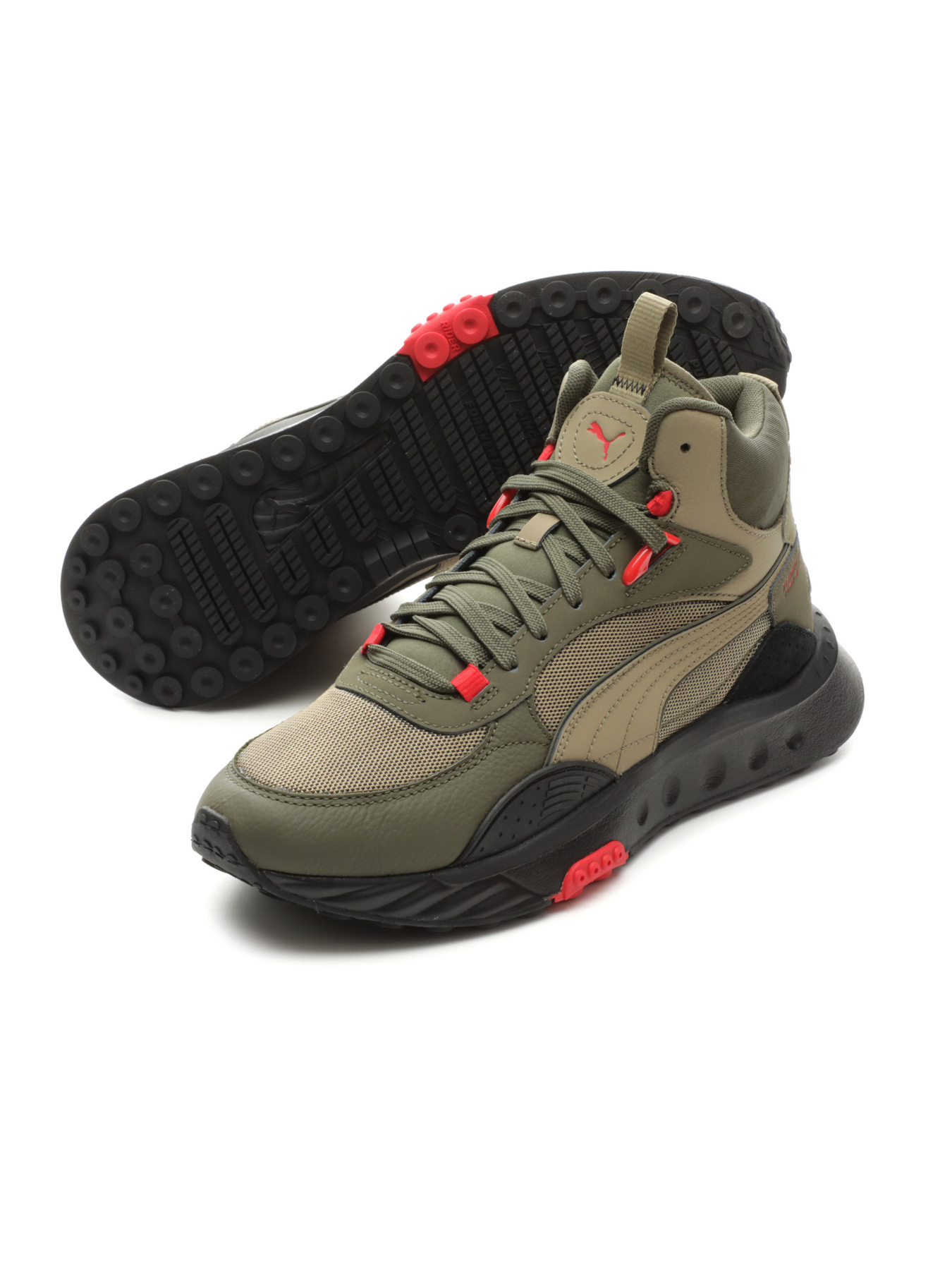 Кроссовки PUMA Wild Rider Mid WS модель 381598 Кроссовки PUMA Wild Rider Mid WS модель 381598 Фото