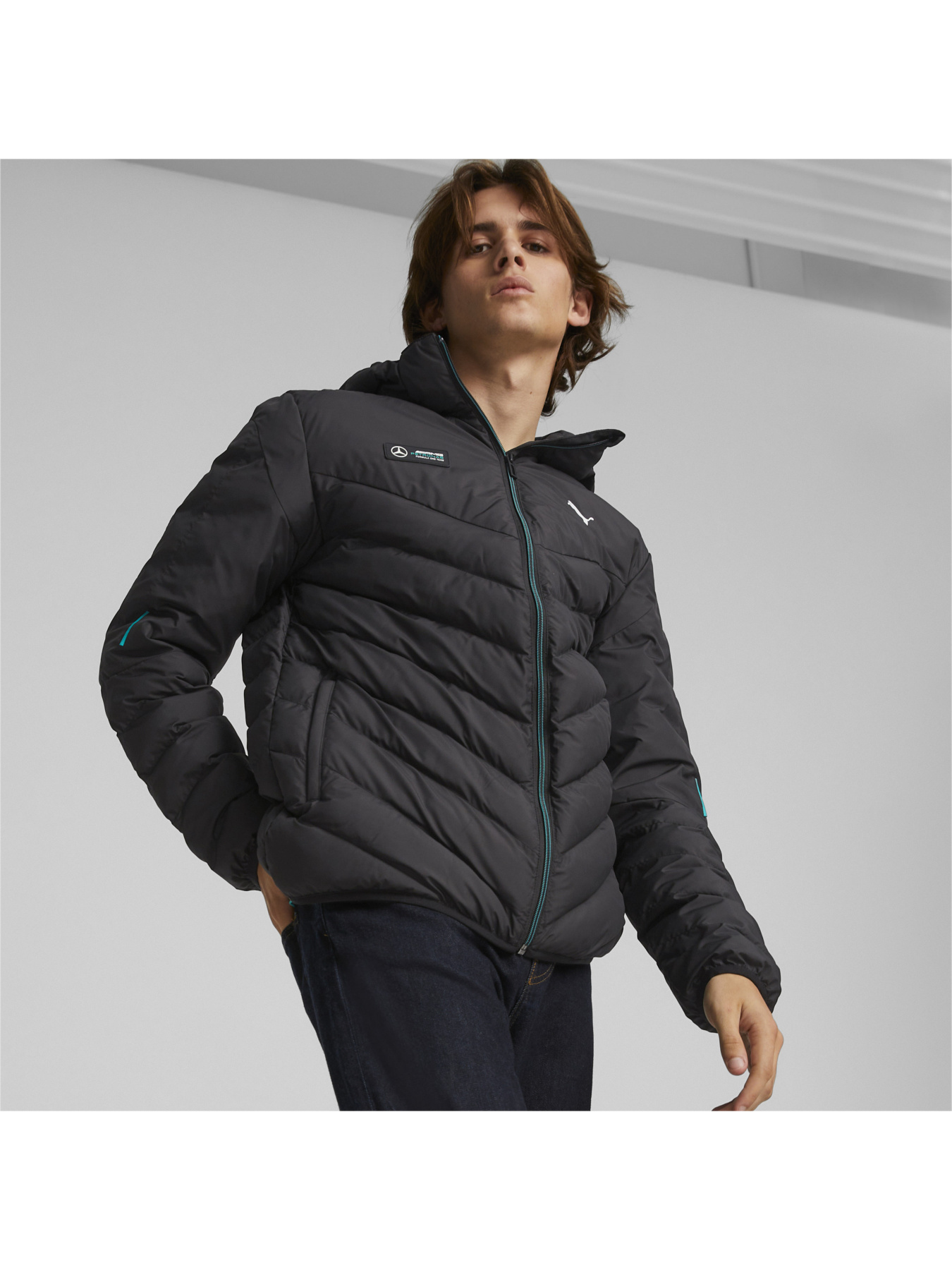 Куртки и дубленки PUMA Mapf1 Mt7 Ecolite Dwn Jacket модель 534899 Фото